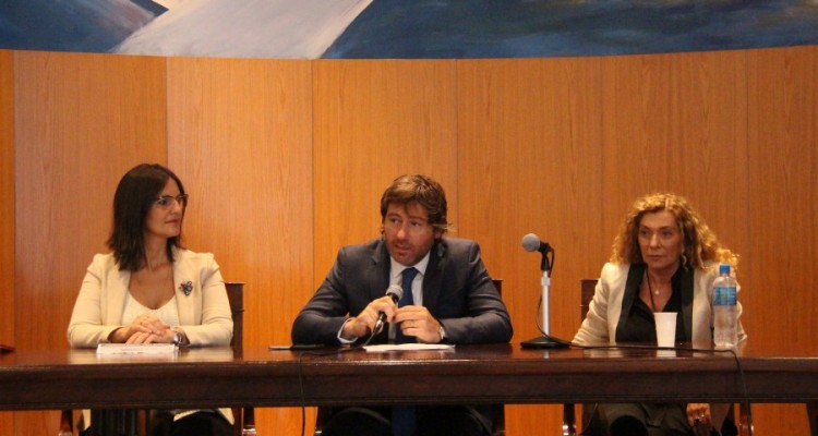 Silvia L. Bianco, Juan Bautista Mahiques y Silvia Oyhamburu