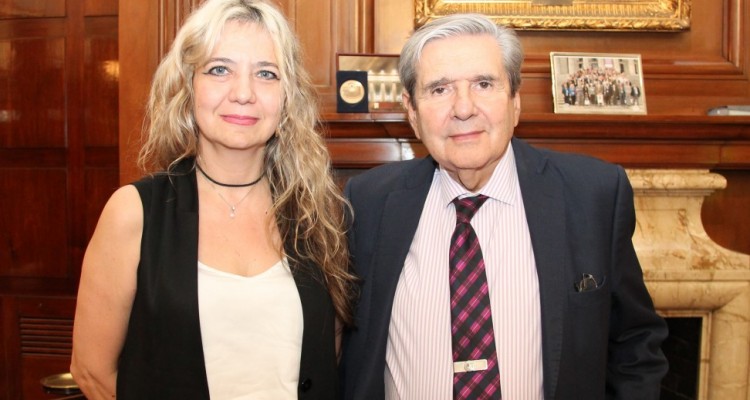 Virginia Badino y Alberto J. Bueres