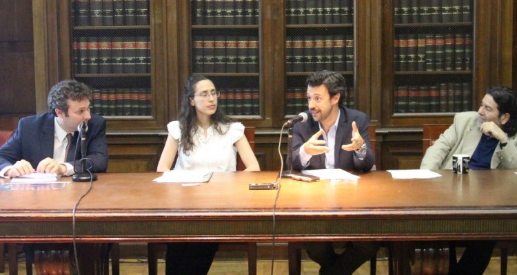 Agustn Parise, Julieta Marotta, Emiliano Buis y Ricardo Rabinovich-Berkman