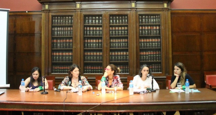 Cecilia Hopp, Liliana Ronconi, Marisa Herrera, Romina Faerman y Victoria Beltrn Flores