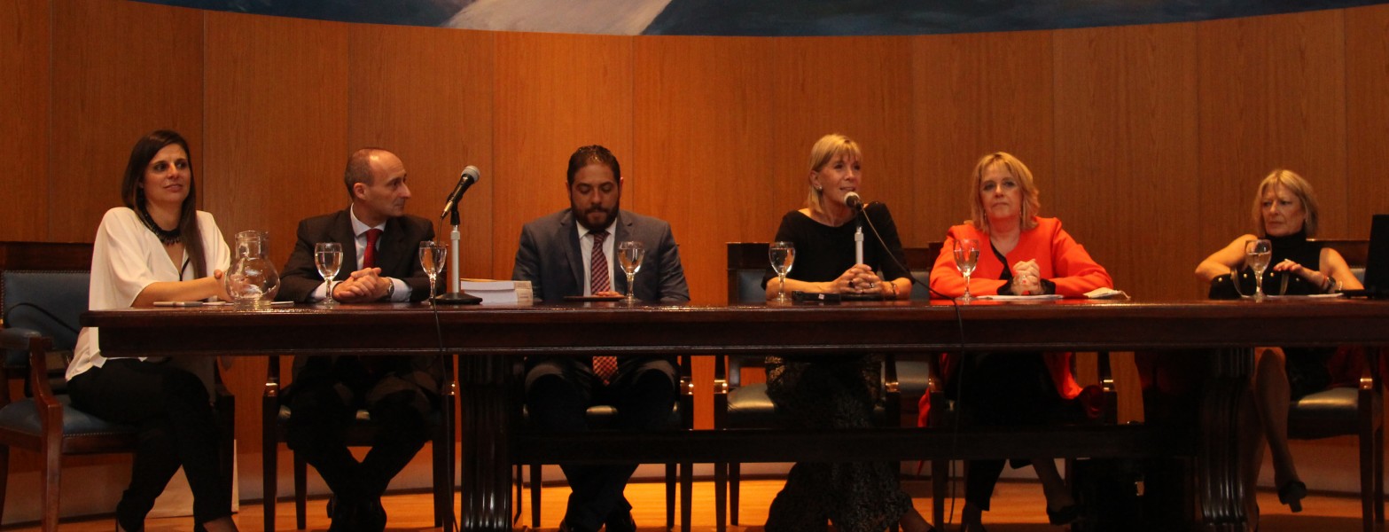 Alejandra Tevez, Mario Lus Gambacorta, Arnulfo Snchez Garca, Silvia Nonna, Celia Weingarten y Graciela Lovece