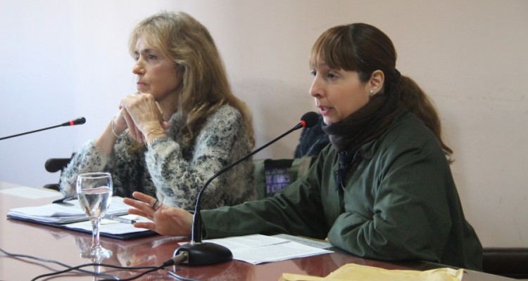 Gloria Vodanovich Casaas y Vernica Lescano Galardi