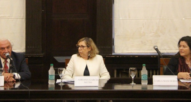 Alberto Filippi, Adriana Garca Netto y Carla Masi Doria
