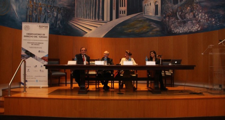 Marcelo Gebhardt, Horacio Knobel, Florencia Santgata y Andrea Koulinka