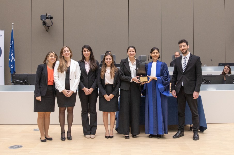 Agustina Becerra Vzquez, Noelia Matalone, Florencia Natalia Leguiza, Marianela Lotito, Desir Salomn, Jueza Olga Herrera Carbuccia y Gonzalo Guerrero