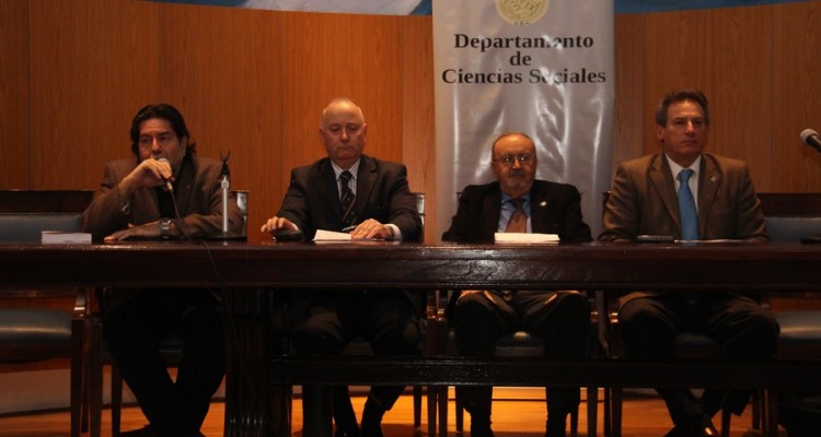 Ricardo Rabinovich-Berkman, Luis Alberto Rey, Eduardo Conesa y Gustavo Zunino