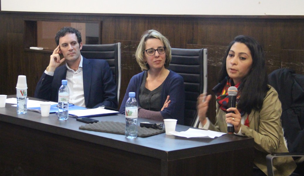 Martín Lettieri, Ana Paula Penchaszadeh y Lana