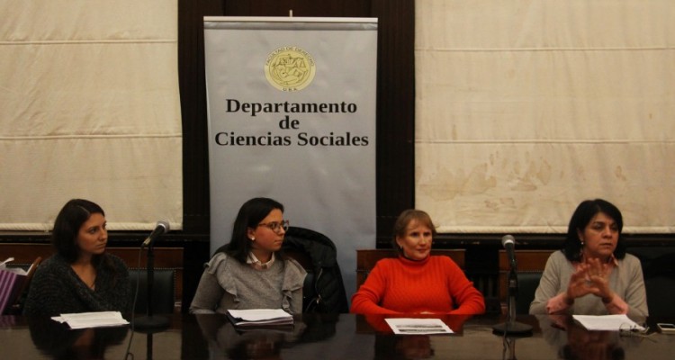 Melina Gonzlez, Brenda Espieira, Elizabeth Silva y Natalia Stringini