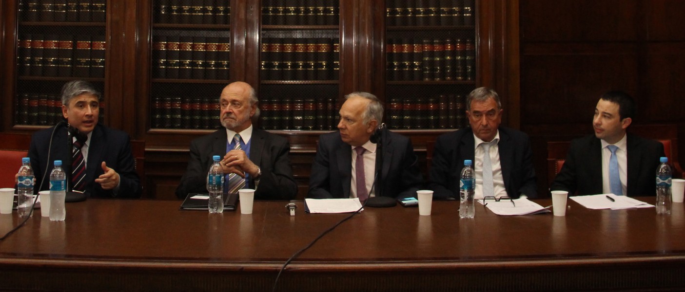 Paulo Maresca, Eduardo Sirkin, Omar Daz Solimine, Gustavo Del Blanco y Ismael Lofeudo