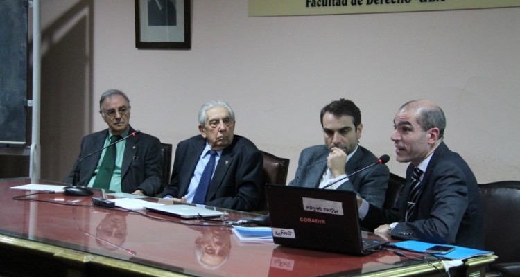 Rubn A. Calcaterra, Hctor R. Sandler, Hctor Mario Chayer y Juan Pablo Marcet