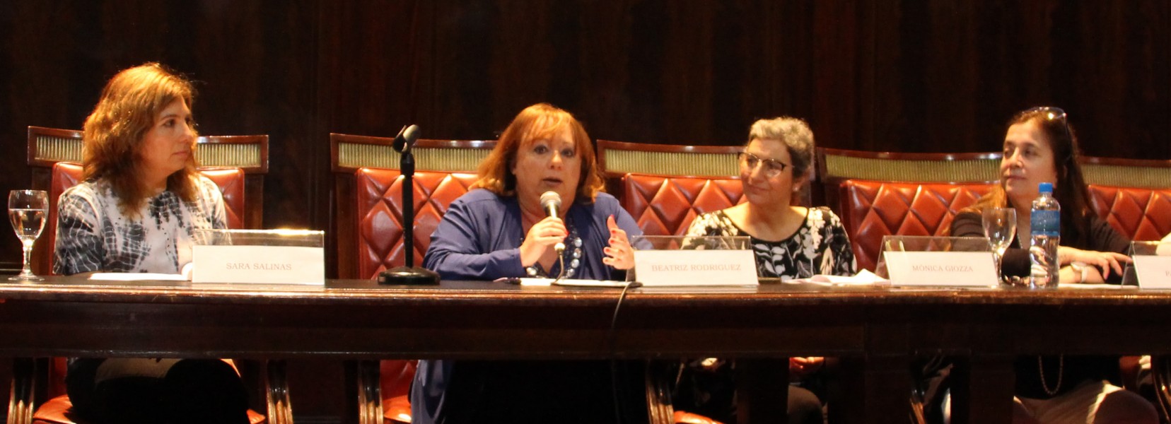 Sara Salinas, Beatriz Rodriguez, Mnica Giozza y Paula Ortiz