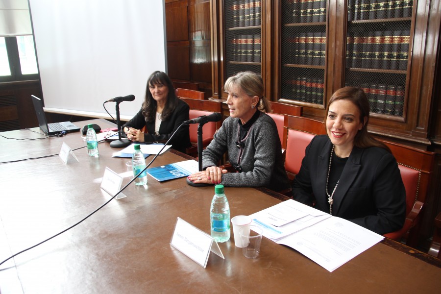 Liliana Bertoni, Silvia Nonna y Jamile Bergamaschine