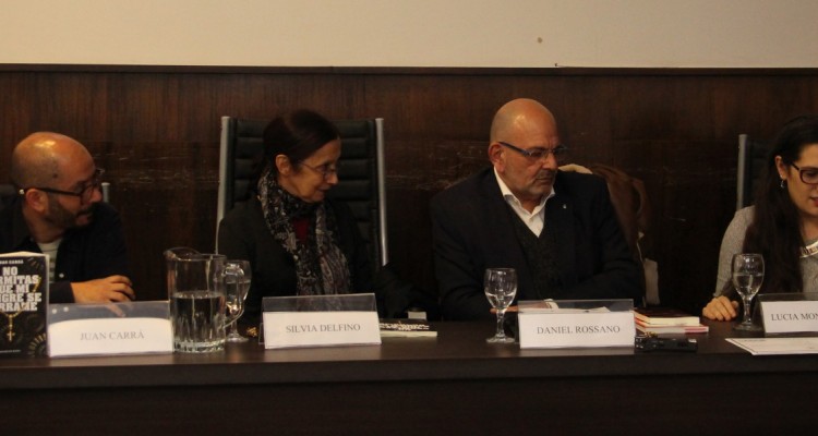 Juan Carr, Silvia Delfino, Daniel Rossano y Luca Montenegro