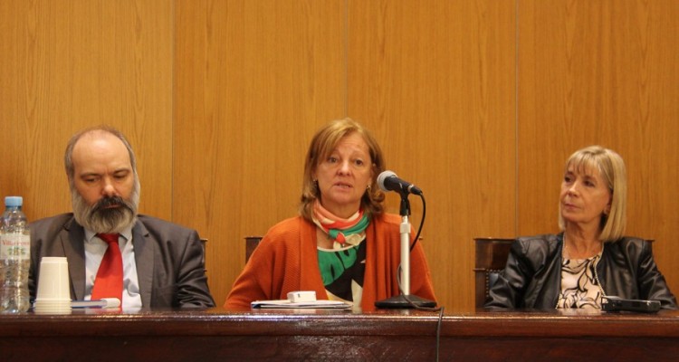 Jorge Esain, Leila Devia y Silvia Nonna