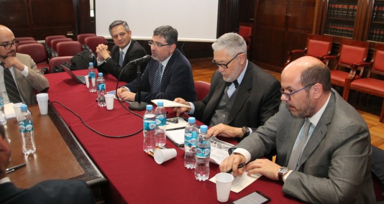 Fabin Huepe, Juan Carlos Ferrada, Ernesto A. Marcer y Santiago Garca Mira