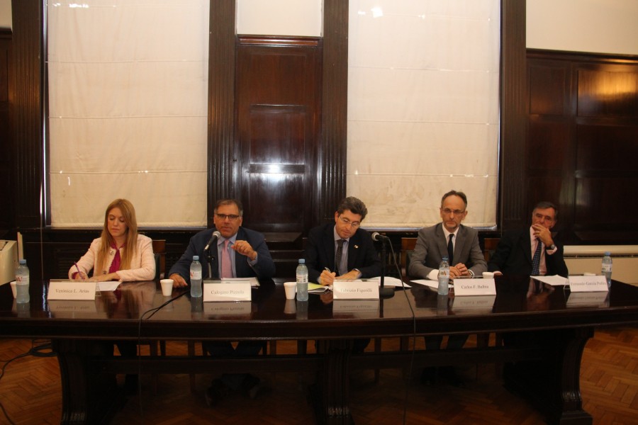 Verónica L. Arias, Calogero Pizzolo, Fabrizio Figorilli, Carlos F. Balbín y Fernando R. García Pullés