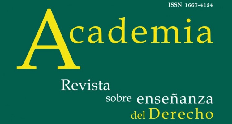 <i>Academia. Revista sobre Enseanza del Derecho</i> n.  30