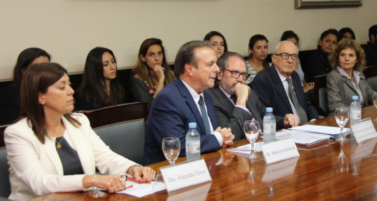 Alejandra Tvez, Marcelo Gebhardt, Dmaso Javier Vicente Blanco, Ral Etcheverry y Mara Isolina Dabove