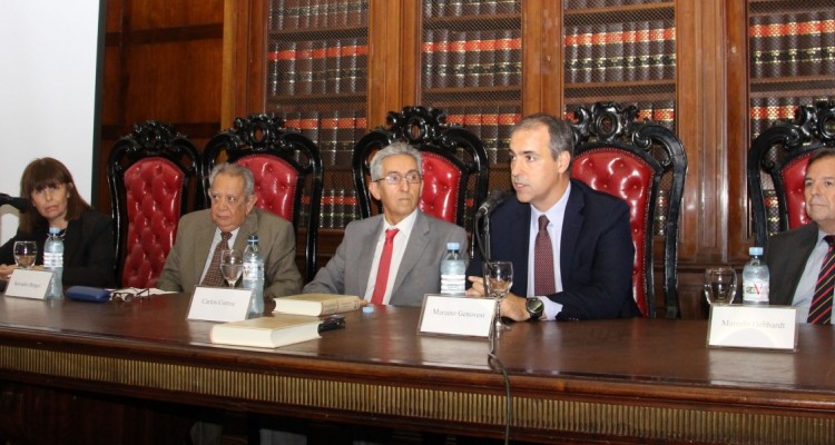 Sandra Negro, Salvador Bergel, Carlos M. Correa, Mariano Genovesi y Marcelo Gebhardt