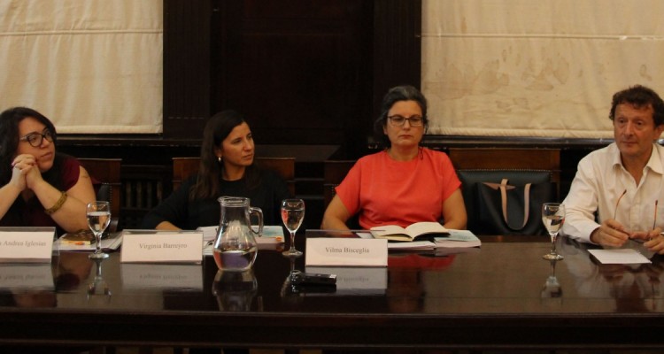 Griselda Andrea Iglesias, Virginia Barreyro, Vilma Bisceglia y Leonardo Pitlevnik