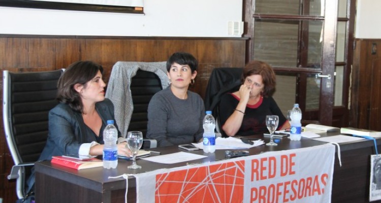 Paula Casal, Ana Clara Piechestein y Claudia Cesaroni
