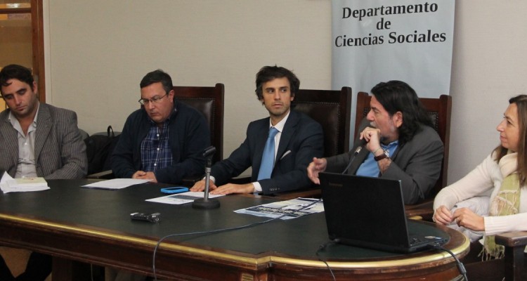 Julin Axat, Miguel Vedda, Guido Croxatto, Ricardo Rabinovich-Berkman y Andrea Gastron