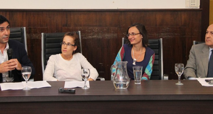 Leandro E. Costanzo, Laura Rozenberg, Marina Rubino y Javier De Luca