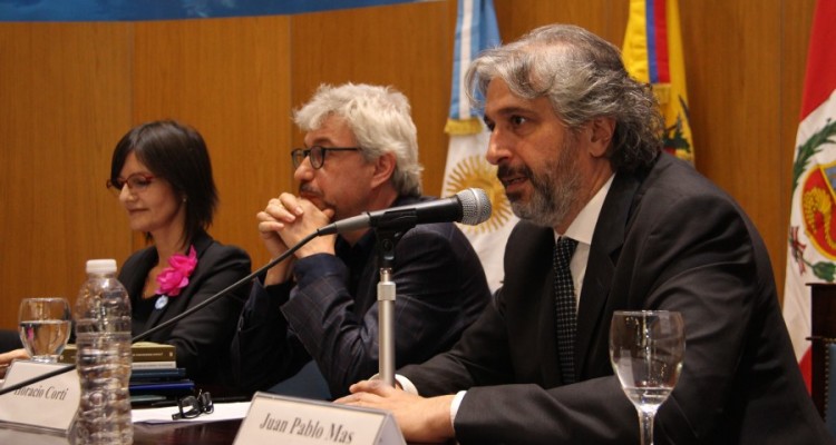 Silvia Bianco, Horacio Corti y Juan Pablo Mas Velez