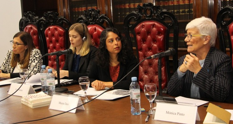 Adela Segu, Cara Hume, Meera Deo y Mnica Pinto