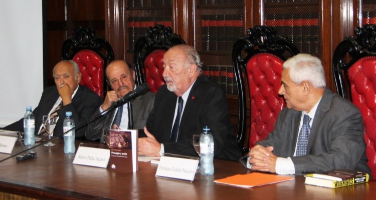 Horacio Sanguinetti, Julio Brbaro, Nstor Pedro Sags y Enrique Zuleta Puceiro