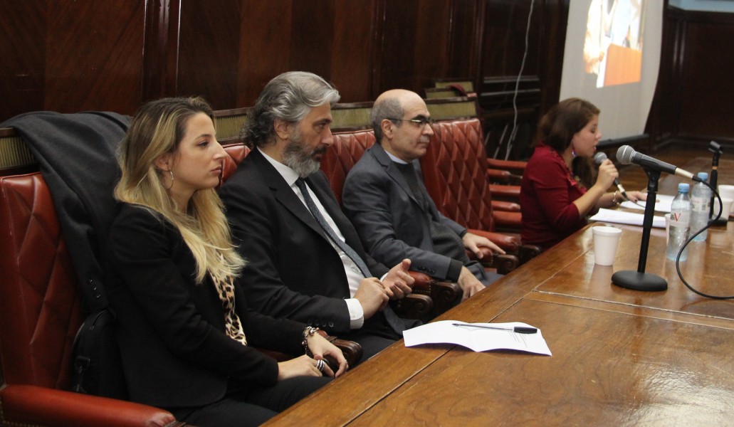 Paula Mayor, Juan Pablo Mas Velez, Nstor E. Solari y Noelia Cortinas