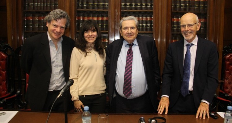 Roberto Gargarella, Luciana Scotti, Alberto J. Bueres y Philip Pettit