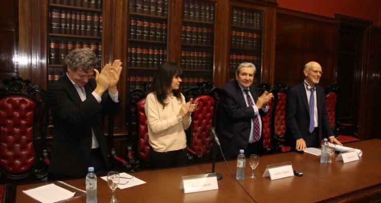 Roberto Gargarella, Luciana Scotti, Alberto J. Bueres y Philip Pettit