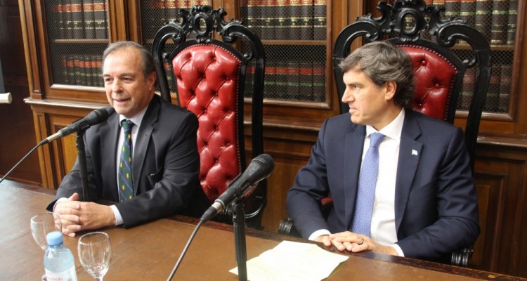 Marcelo Gebhardt y Bernardo Saravia Fras