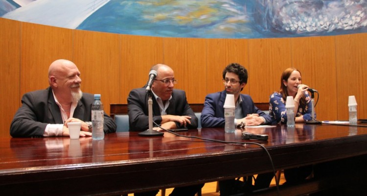 Francisco Ghiglino, Oscar Zoppi, Diego Freedman y Mariana Perez Acosta