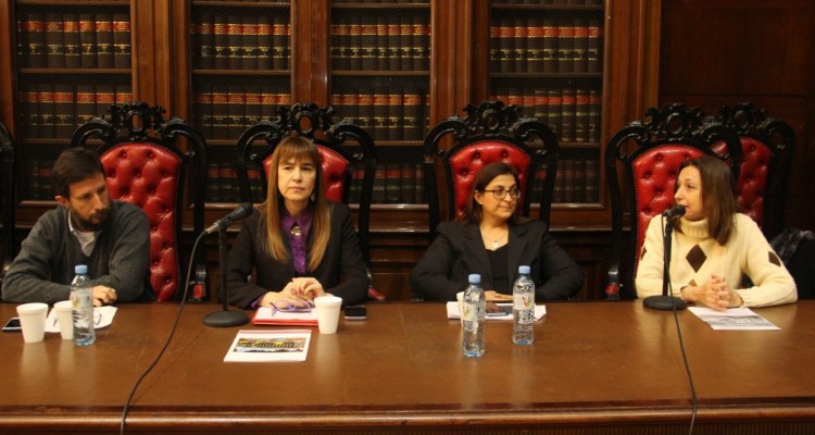 Mauricio Trigo, Susana Dascalaky, María José Domínguez Edreira y Andrea Gastron