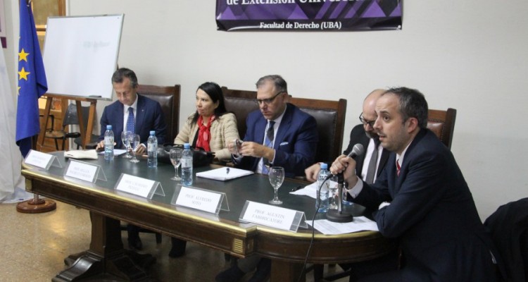 Roberto Cippitani, Hellen Teresita Pacheco Cornejo, Calogero Pizzolo, Alfredo Soto y Agustn Fabbricatore