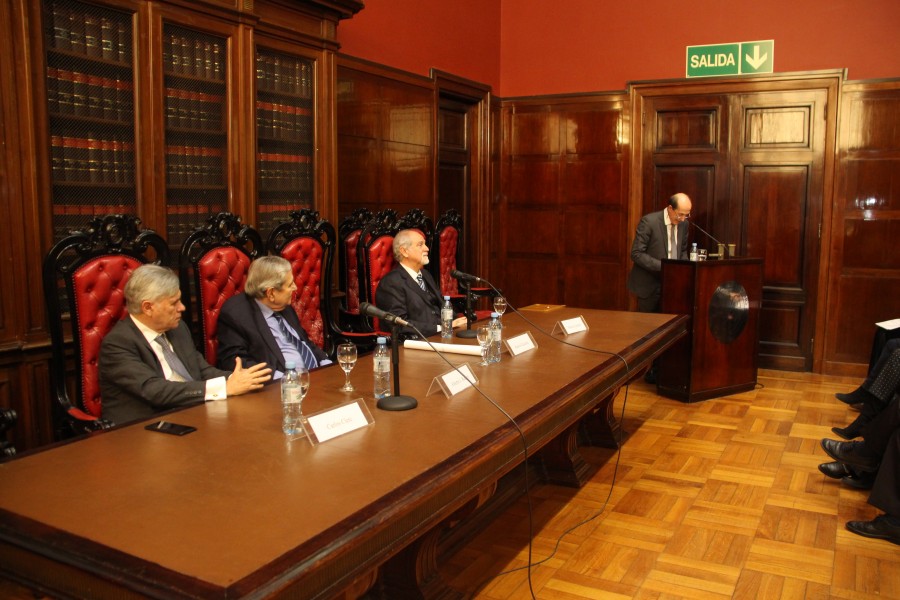 Carlos Clerc, Alberto J. Bueres, Marcos Córdoba y Alessio Zaccaria