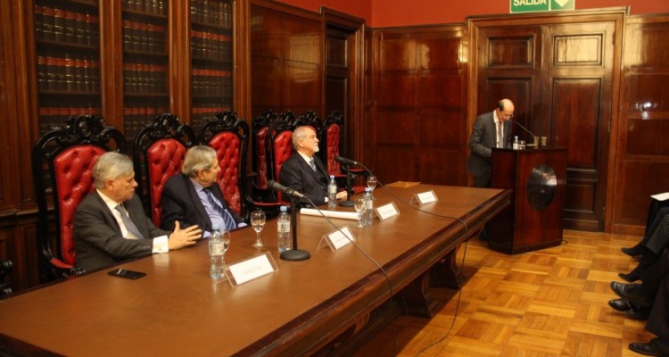 Carlos Clerc, Alberto J. Bueres, Marcos Córdoba y Alessio Zaccaria