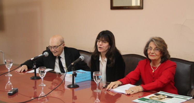 Miguel Ángel Ciuro Caldani, Luciana Scotti y Alicia Perugini