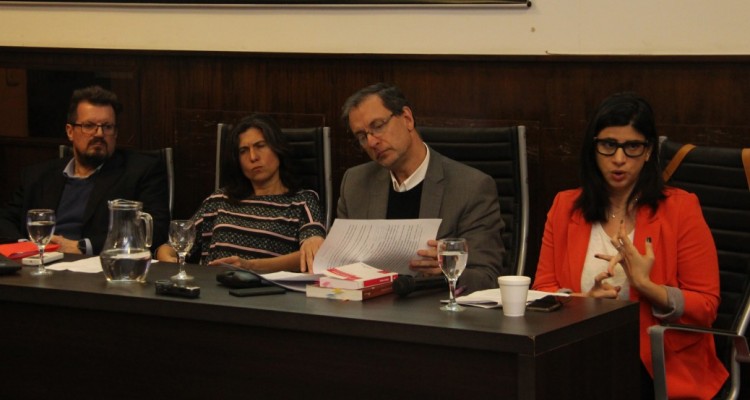 Gustavo Aboso, Karina Ada, Eugenio Sarrabayrouse y Daniela Bertone