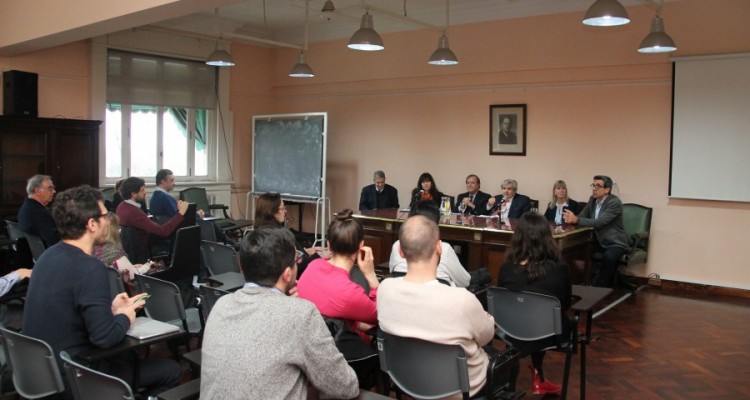 Marcelo Alegre, Luciana Scotti, Marcelo Gebhardt, Alberto J. Bueres, Silvia Nonna y Anbal Cofone