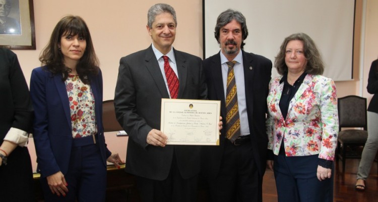 Luciana Scotti, Marcelo Alegre, Daniel Rodriguez Masdeu y Mara Gracia Nenci