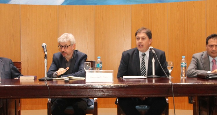 Enrique Bullit Goi, Horacio G. Corti, Eduardo Laguzzi y Daniel Barbato