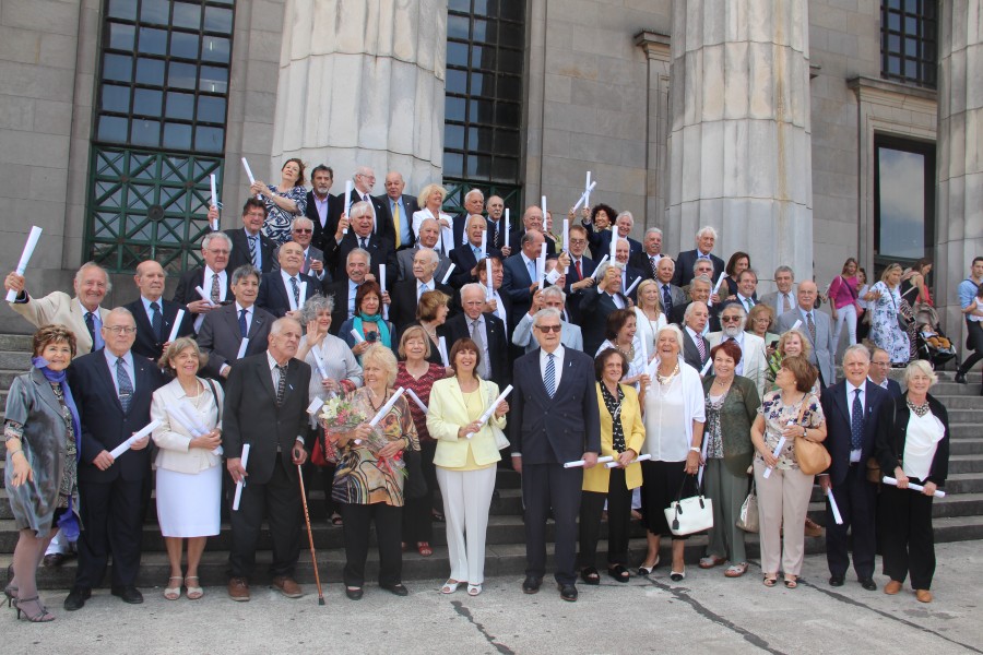 Homenaje a la promocin 1969 en su 50 aniversario de graduacin