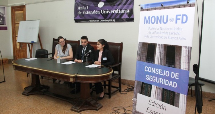 Primera edicin del Modelo de Naciones Unidas de la Facultad - Especial Consejo de Seguridad