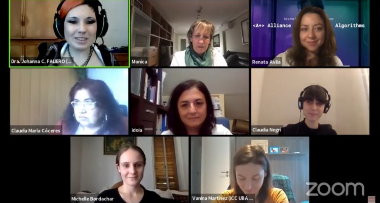 Primer congreso internacional en algoritmos, inteligencia artificial, perfilamiento e identidad digital: #AllWomenPanel en alta tecnologa y derecho