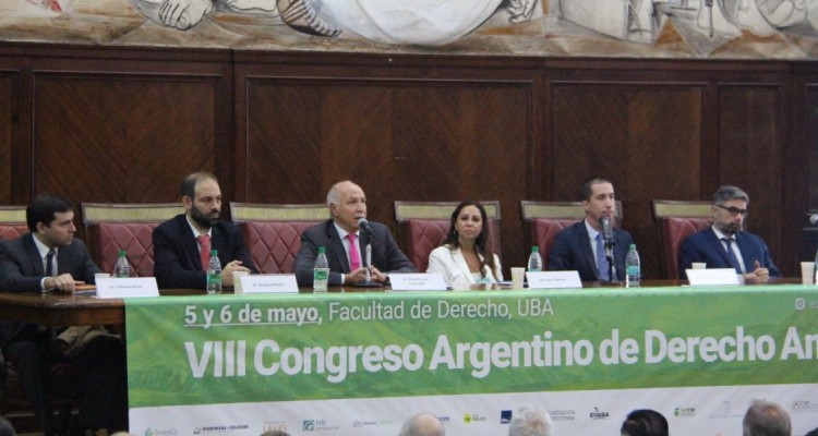 Federico Zonis, Gustavo Rinaldi, Ricardo L. Lorenzetti, Ana Salerno, Pablo Lorenzetti y Guillermo Marchesi