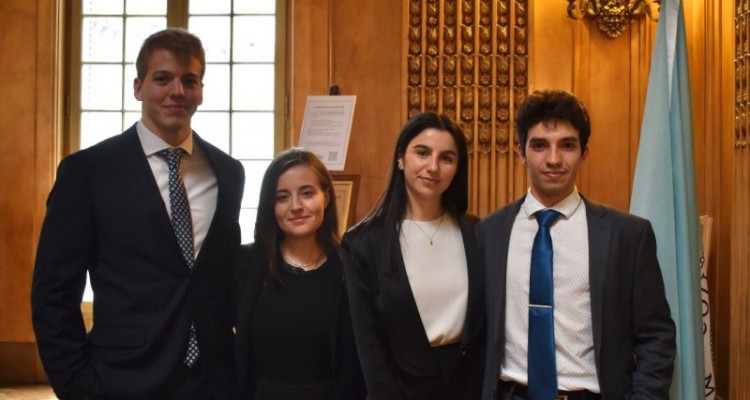 El equipo de la Facultad avanz a las rondas eliminatorias de la edicin 29 de la Competencia Willem C. Vis de Arbitraje Comercial Internacional 