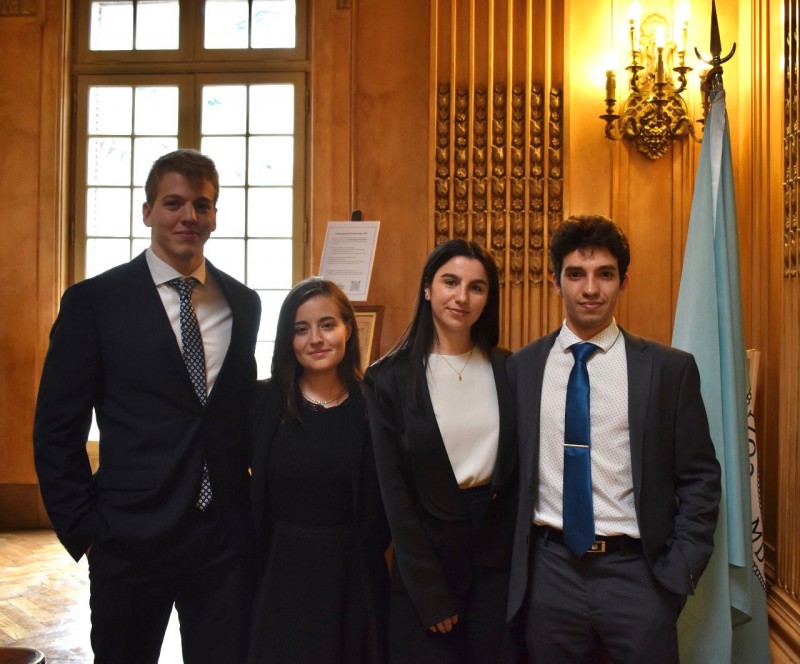 El equipo de la Facultad avanz a las rondas eliminatorias de la edicin 29 de la Competencia Willem C. Vis de Arbitraje Comercial Internacional 